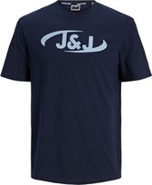Jack & Jones T-shirt Air Navy Blazer (Maat: 4XL)
