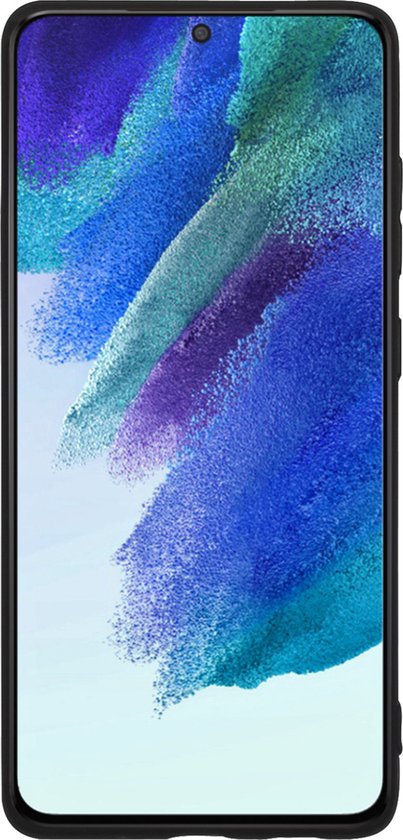 Etui en Siliconen pour Samsung Galaxy S21 FE - Etui en Siliconen pour Samsung S21 FE - Zwart