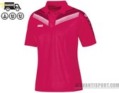 Jako - Polo Pro - Sport Polo's - 38 - 40 - Roze