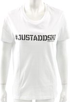 Peak Performance  - Wmns Justaddski Tee - Hashtag T-shirt - XXL - Wit