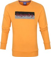 Superdry - Trui Workwear Oranje - L - Modern-fit