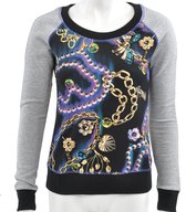 Australian - Sweater Women - Trui Met Print - 36 - Grijs