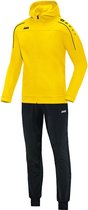 Jako - Hooded Tracksuit Classico Woman - Polyesterpak met kap Classico - 44 - Geel