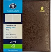 Ryam Bureau Agenda 2022 - Ryam Carre - BRUIN (17cmx17cm)