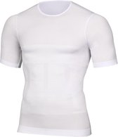 Corrigerend hemd heren - Houding correctie shirt - Afslankshirt - Corrigerend ondergoed - Wit - XL