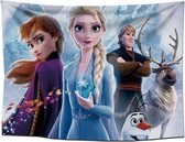 Frozen tapijtwerk / slaapzaal achtergronddoek / slaapbank handdoek zitdeken / thuis schilderen decoratie/Wandkleed - 200x150 cm - Groot wandtapijt - Kinderkamer - Poster 11