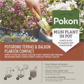 Pokon compact pour terrasse et balcon - 20l - Terreau (taille compacte) - 6 mois de nutrition - Il suffit d'ajouter de l'eau