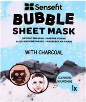 Sensefit - Bubble Mask -  Vulkanische modder Bubbel gezichtsmasker - Schuimend masker - Gezichtsverzorging - Blackhead Mask - Mee eters verwijderen - Black Head Remover - Peel off