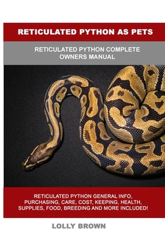 Reticulated Python as Pets - cover