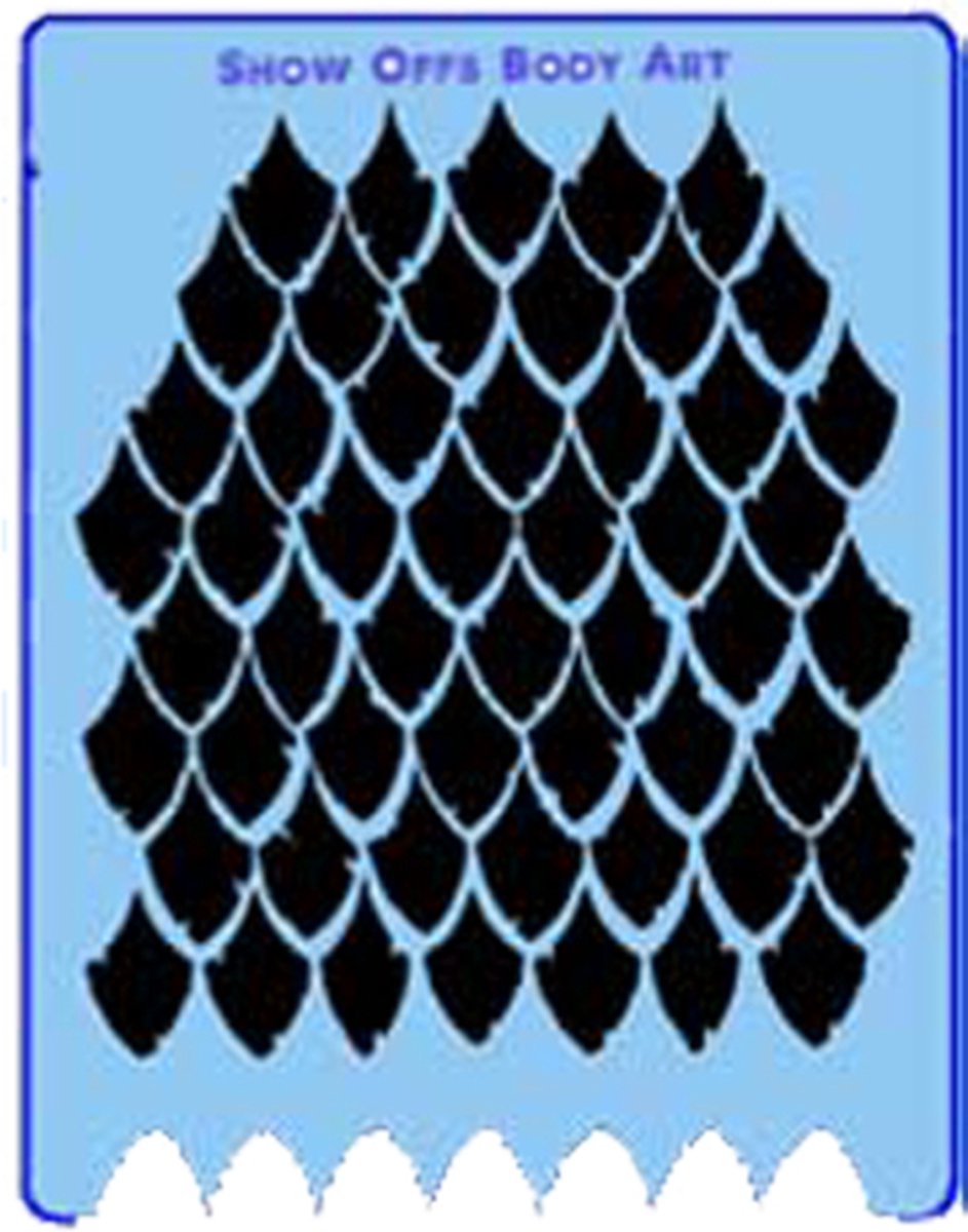 ProAiir QuickEZ Dragon Scales sjabloon