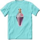 Valentijn love potion T-Shirt | Grappig Valentijnsdag Cadeautje voor Hem en Haar | Dames - Heren - Unisex | Kleding Cadeau | - Licht Blauw - XL