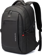Riverdol - travel business Laptoptas backpack- Unisex - met USB oplaadpoort - waterafstotend - 35L - USB Oplaadpoort