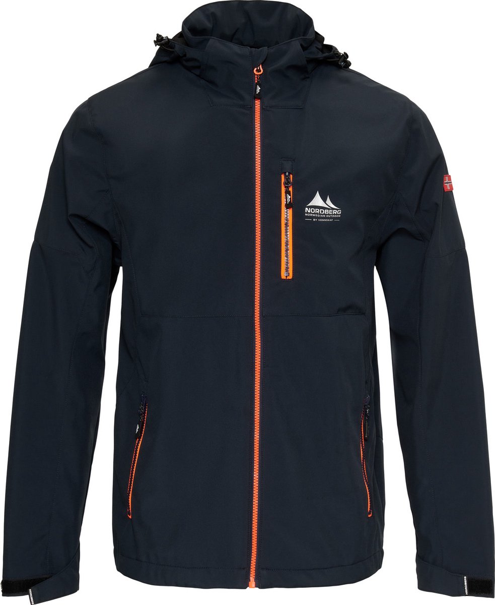 Nordberg Dag Softshell Outdoor Zomerjas Heren /Donkerblauw Marineblauw