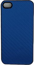 Apple iPhone 4S Hoesje - Xccess - Woven Serie - Hard Kunststof Backcover - Blauw - Hoesje Geschikt Voor Apple iPhone 4S