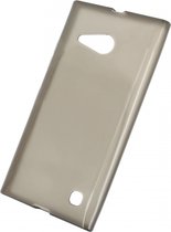 Nokia Lumia 735 Hoesje - Mobilize - Gelly Serie - TPU Backcover - Smokey Gray - Hoesje Geschikt Voor Nokia Lumia 735