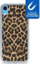 Apple iPhone XR Hoesje - My Style - Magneta Serie - TPU Backcover - Leopard - Hoesje Geschikt Voor Apple iPhone XR