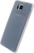 Xccess TPU Case Samsung Galaxy Alpha Transparant White