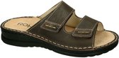 Rohde -Heren - bruin donker - pantoffels & slippers - maat 43
