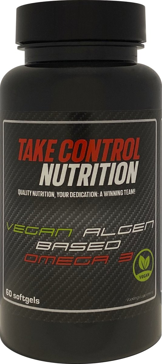Goedkoopste Veganistische/vegetarische en zuivere Omega 3 - Vegan - visolie - Algenolie - Algen - 60 capsules.