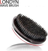 Londyn Wave Brush - Medium - Haarborstel - 360 Waves brush - Palm brush - Curved - Baard - 180 Waves brush - Borstel