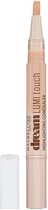 Maybelline Dream Lumi Touch Highlighting - Concealer - 20 Light - 1.5 ml