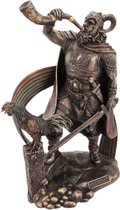 Veronese Design - Gebronsd beeld - Noorse God Heimdall - 24cm