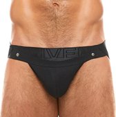 Modus Vivendi - Double Boost  Jockstrap Zwart - Maat M - Heren Onderbroek - Mannen Ondergoed