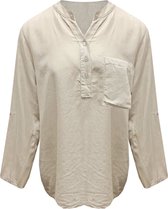 Dames blouse-Beige