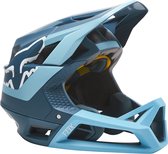 Fox Racing Proframe Tuk Integraalhelm Downhill BMX MTB Helm Blauw - Medium