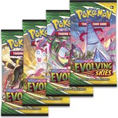 4 pakken Pokémon Kaarten Evolving Skies - Pokemon Booster Box  - Pokemon Box - Pokemon Kaarten Booster Box - Pokemon Kaarten Box