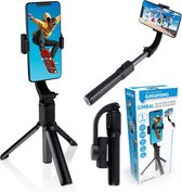 Grundig Gimbal Stabilizer - Selfie Stick - avec trÃ©pied - Selfie Stick automatique - Vlogs et images Action