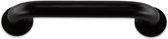 Brute Strength - Handgreep voor bad of douche - 30 cm - Zwart - Wandbeugel - RVS Handgreep - Wandgreep voor badkamer - Douche - Toilet - Toiletbeugel - Badgreep - Douchegreep