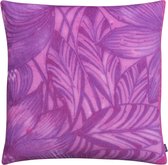 Aaizi velours sierkussen Millefleurs Pink - 44x44 cm