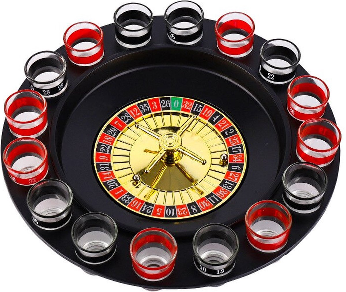 Jeu à boire de Luxe Roulette russe - Jeux à boire - Spellen à