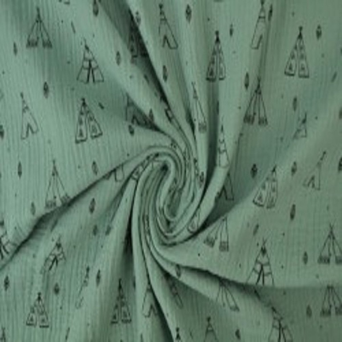 Goedkoopste Hydrofiele doek / baby old green 2 / 130 cm bij 130 cm