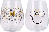 2 glazen set - Minnie mouse