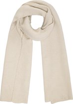 Beige Sjaal Basic - Dun gebreide sjaal - zacht acryl - Beige sjaal - sjaal herfst/winter