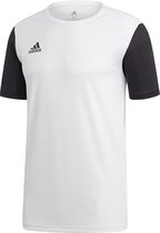 adidas Estro 19  Sportshirt - Maat 116  - Mannen - wit/zwart
