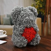 Rozenbeer | Valentijn | Valentijnsdag | Valentijn cadeautje vrouw | Valentijn Decoratie | Grijs | 250 Stuks