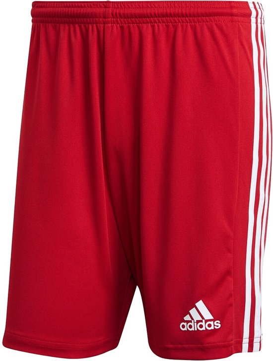 Foto: Adidas squadra 21 short heren rood wit maat m