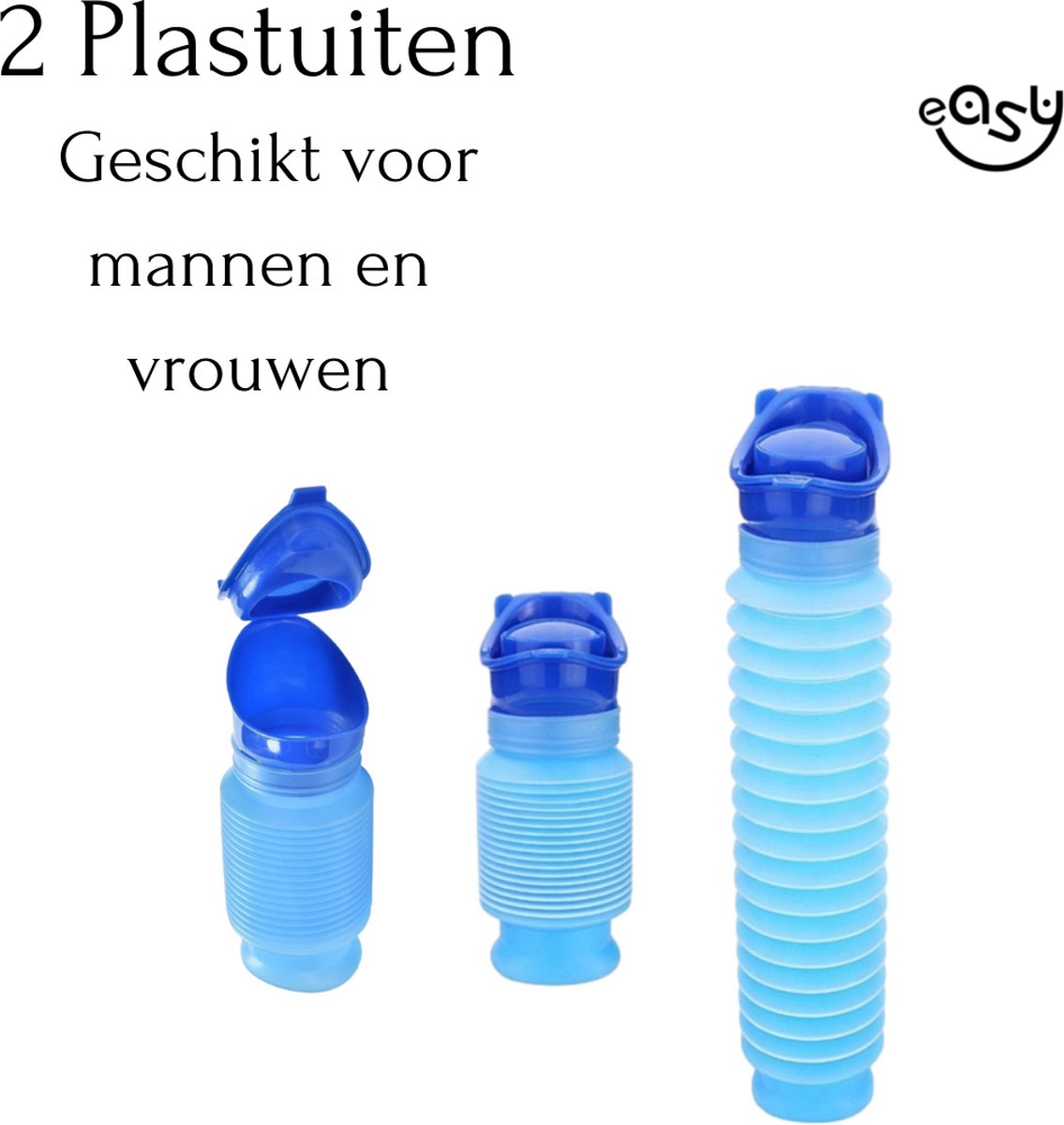 Plastuit unisex - Plastuitjes voor mannen en vrouwen - Plaskoker - Urinaal - Merkloos