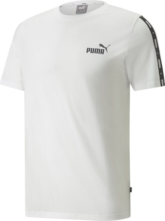 PUMA Ess+ Tape Tee Heren Sportshirt - Maat XL