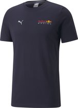 PUMA Red Bull Racing Essentials Logo Sportshirt Heren - Maat L