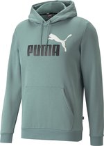 PUMA Essentials+ 2 Col Big Logo Fleece Heren Trui - Maat XL