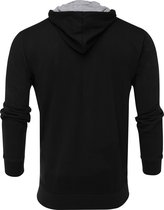 McGregor Sweater Zwart Heren| 100% Katoen | Ronde Hals / O Hals met Capouchon | Maat M | McGregor New York | Geborduurd logo op de Borst