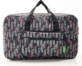 ECO - FOLDABLE HOLDALL - WEEKENDTAS - BLACK - FEATHER