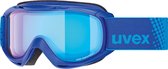 Uvex Skibril junior Slider FM blue/mirror-blue