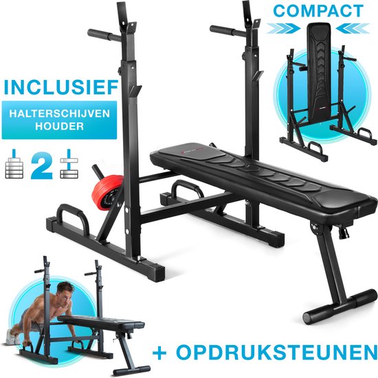 Sportstech BRT300 - Banc de Musculation Pliable Multifonction, Test & Avis