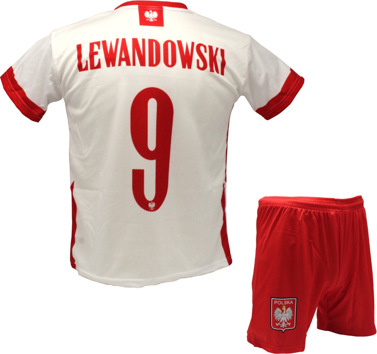 Robert Lewandowski| 2021/2022 Polen Tenue | Voetbal Shirt + broekje set - EK/WK voetbaltenue - Maat XXXL