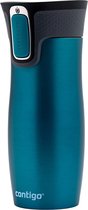 Contigo West Loop Autoseal thermo mok, roestvrij staal geïsoleerde mok, koffie mok voor onderweg, BPA-vrij, lekvrije reis mok met eenvoudig te reinigen deksel, houdt je warm tot 5